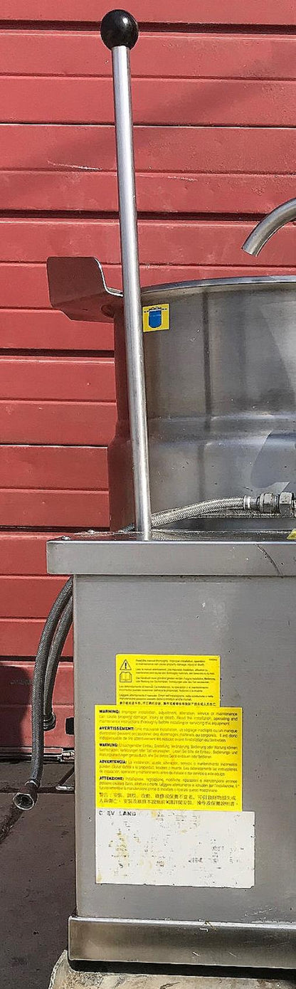 CLEVELAND KGT-12-T NATURAL GAS KETTLE POWERS ON WATCH VIDEO / FREE BUSINESS SHIP