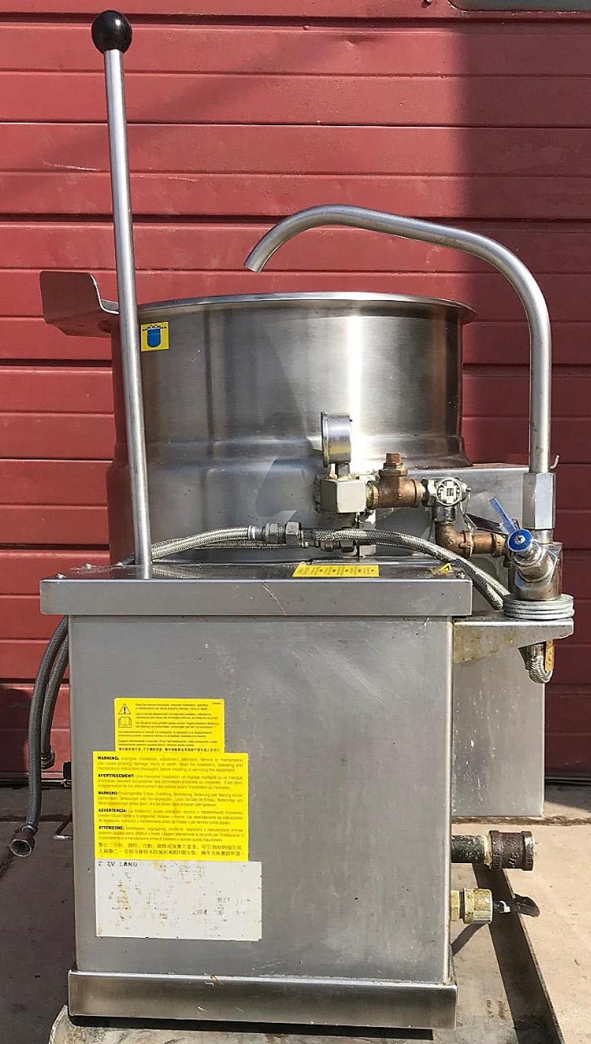 CLEVELAND KGT-12-T NATURAL GAS KETTLE POWERS ON WATCH VIDEO / FREE BUSINESS SHIP