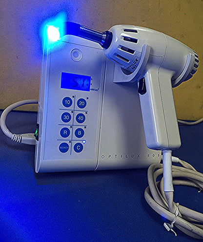 KERR OPTILUX 501 HALOGEN DENTAL CURING LIGHT PERFECT WORKING CONDITION