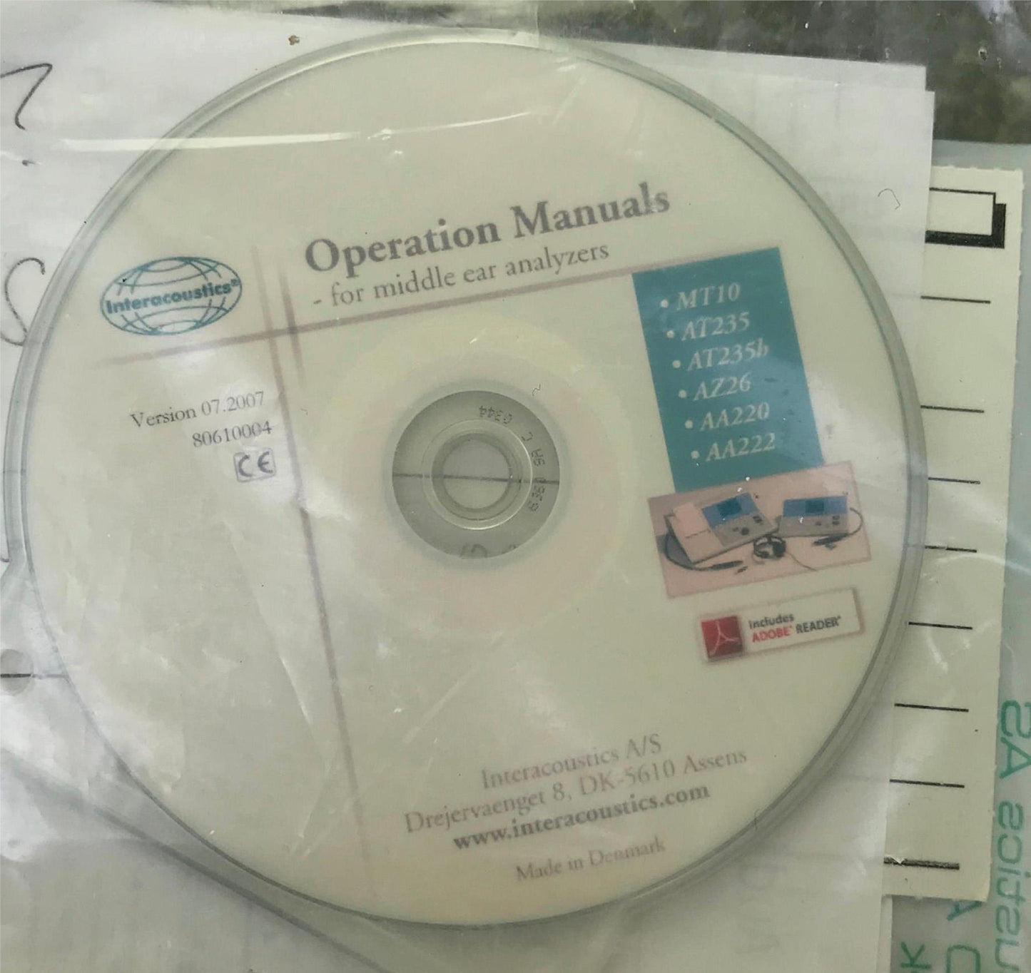 INTERACOUSTICS AT235 AUDIOMETER w/ PROBE & AD229 SOUND CHAMBER BOOTH WATCH VIDEO