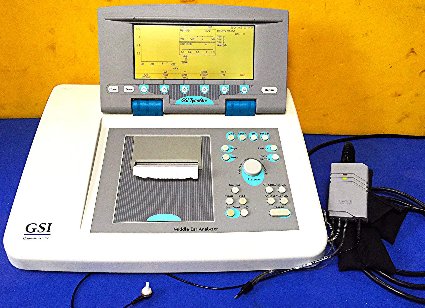 GSI TYMPSTAR MIDDLE EAR ANALYZER TYMPANOMETER