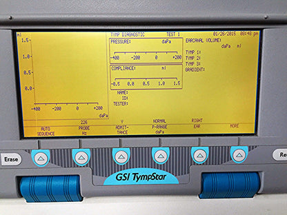 GSI TYMPSTAR MIDDLE EAR ANALYZER TYMPANOMETER