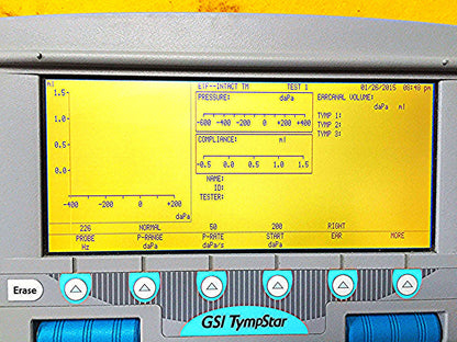 GSI TYMPSTAR MIDDLE EAR ANALYZER TYMPANOMETER