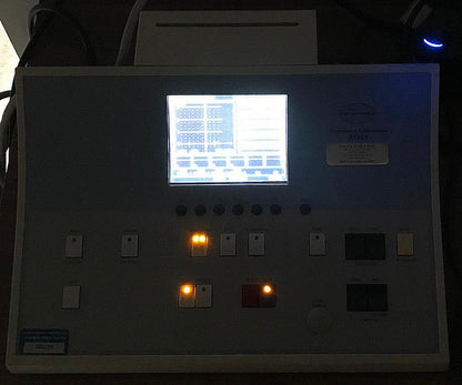 INTERACOUSTICS AT235 AUDIOMETER w/ PROBE & AD229 SOUND CHAMBER BOOTH WATCH VIDEO