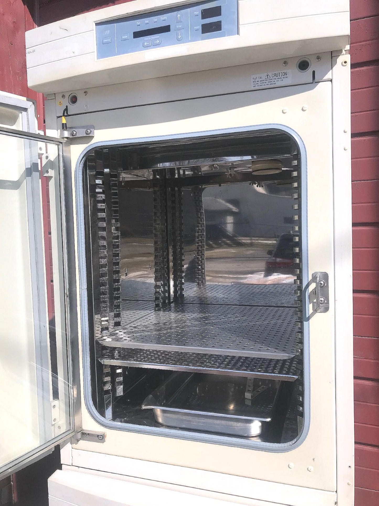 FORMA INCUBATOR Water Jacketed Double Stack Model 3110 CO2 PERFECT WATCH VIDEO