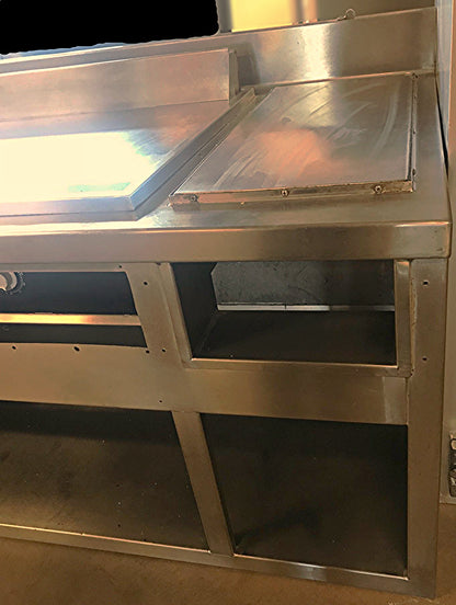 KEATING MIRACLEAN 48FLD30DC GAS GRILL GRIDDLE 48 x 30 & STAND FREE BUSINESS SHIP