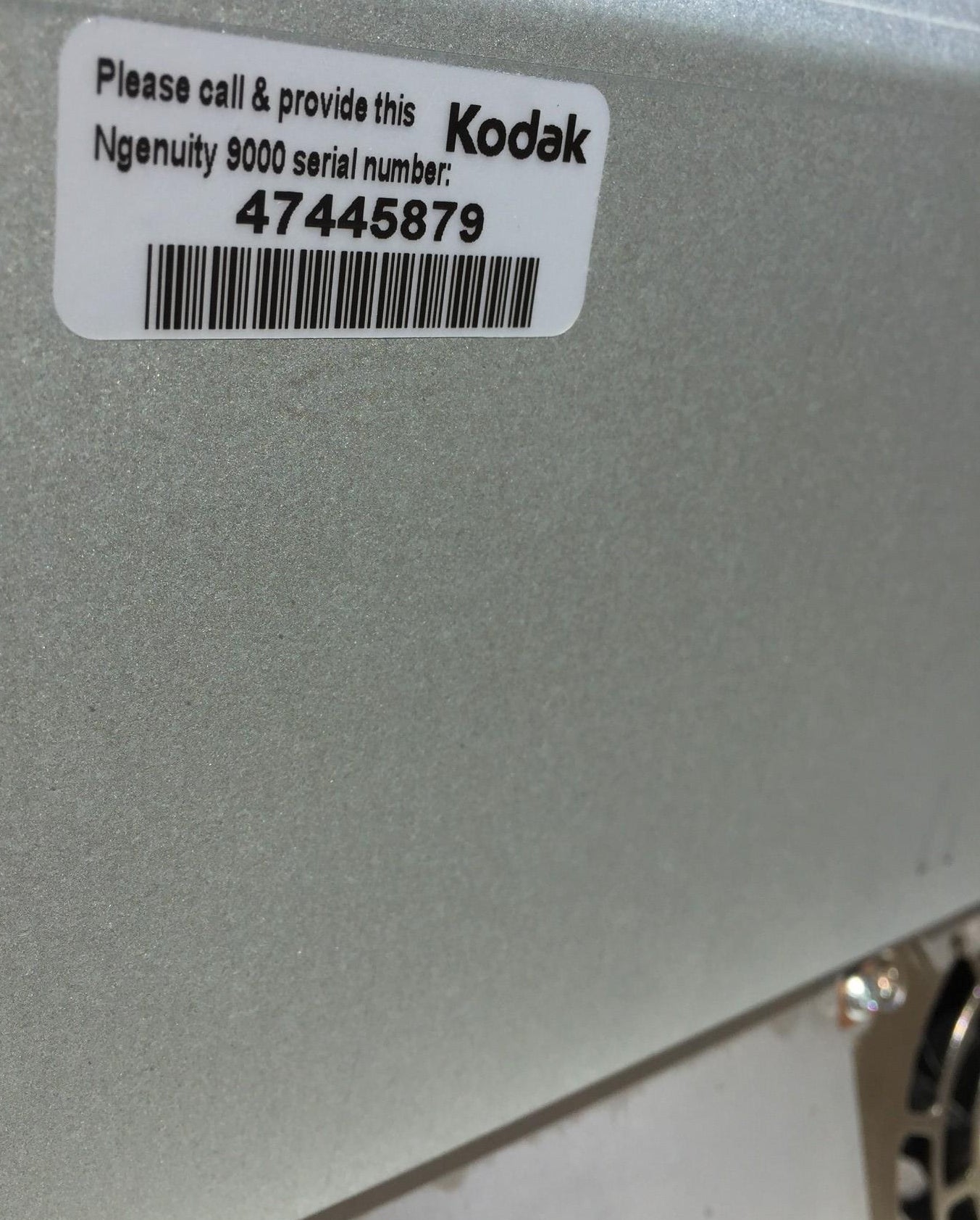 KODAK NGENUITY 9125DC DOCUMENT SCANNER WATCH VIDEO FREE SHIP