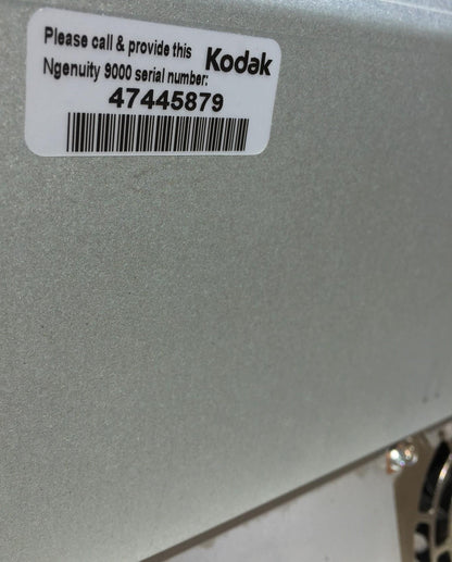 KODAK NGENUITY 9125DC DOCUMENT SCANNER WATCH VIDEO FREE SHIP