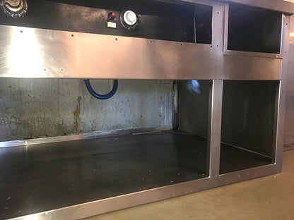 KEATING MIRACLEAN 48FLD30DC GAS GRILL GRIDDLE 48 x 30 & STAND FREE BUSINESS SHIP