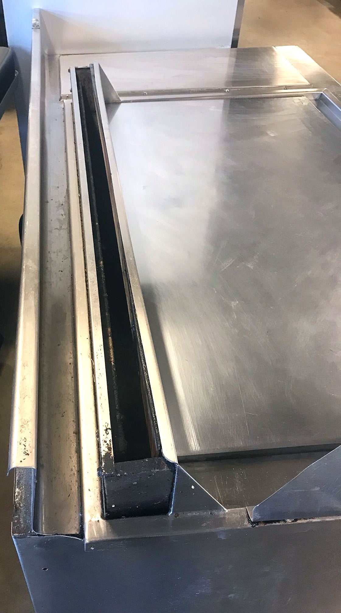 KEATING MIRACLEAN 48FLD30DC GAS GRILL GRIDDLE 48 x 30 & STAND FREE BUSINESS SHIP