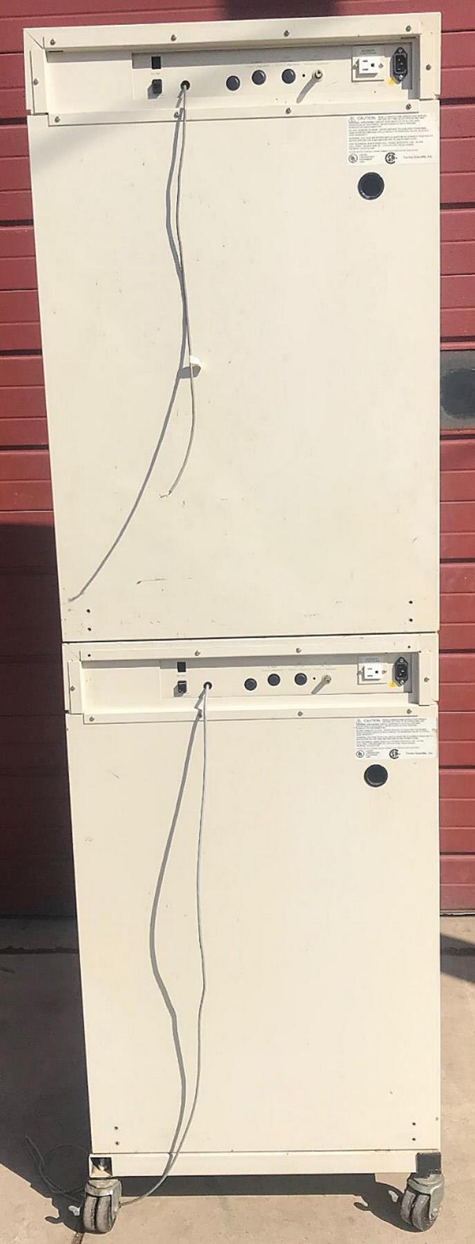 FORMA INCUBATOR Water Jacketed Double Stack Model 3110 CO2 PERFECT WATCH VIDEO