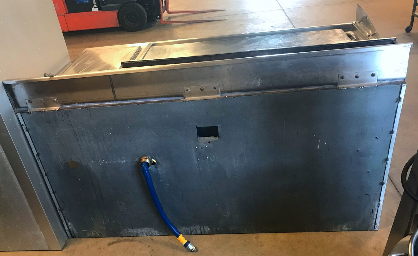 KEATING MIRACLEAN 48FLD30DC GAS GRILL GRIDDLE 48 x 30 & STAND FREE BUSINESS SHIP