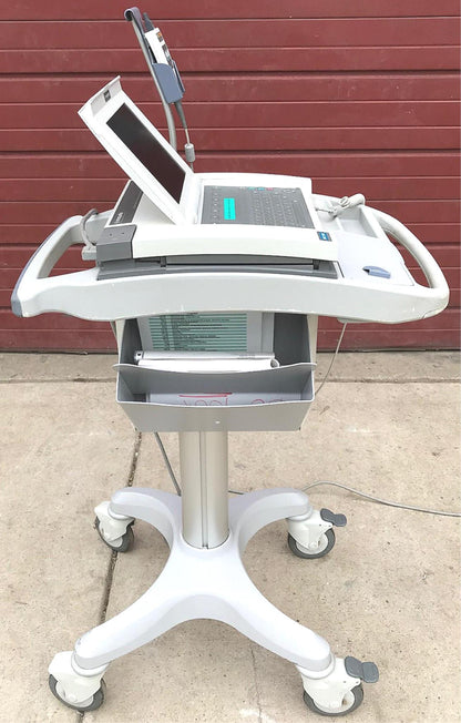 GE MARQUETTE MAC 5000 & ACQUISION MODULE & CART RESTING ECG EKG SYSTEM FREE SHIP