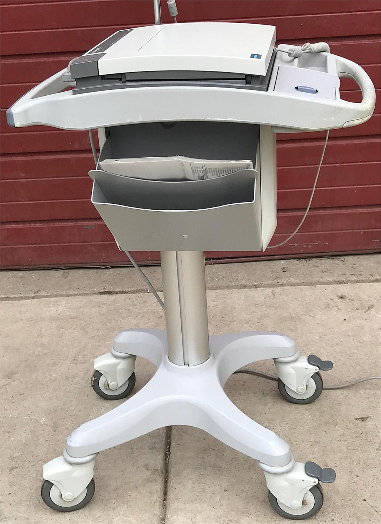 GE MARQUETTE MAC 5000 & ACQUISION MODULE & CART RESTING ECG EKG SYSTEM FREE SHIP