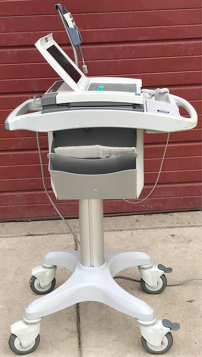 GE MARQUETTE MAC 5000 & ACQUISION MODULE & CART RESTING ECG EKG SYSTEM FREE SHIP