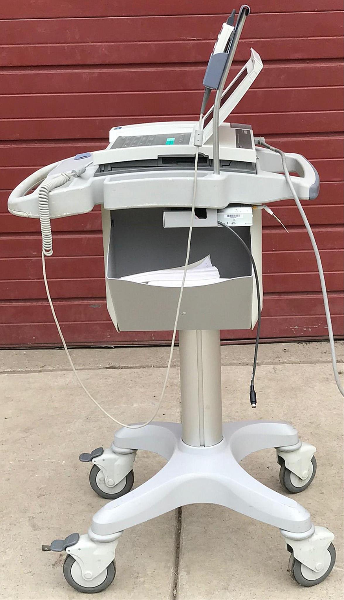 GE MARQUETTE MAC 5000 & ACQUISION MODULE & CART RESTING ECG EKG SYSTEM FREE SHIP