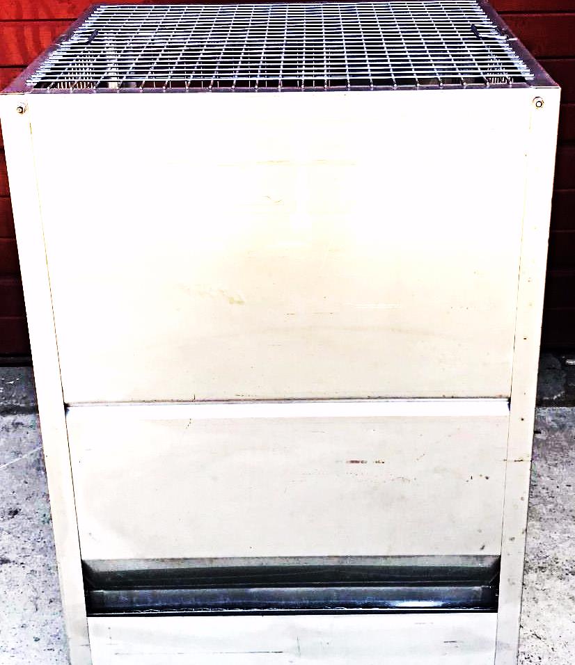 2 ACME VETERINARY PET CLINIC STAINLESS STEEL CAGE RACK WHEELS HUNT ANIMAL TURKEY