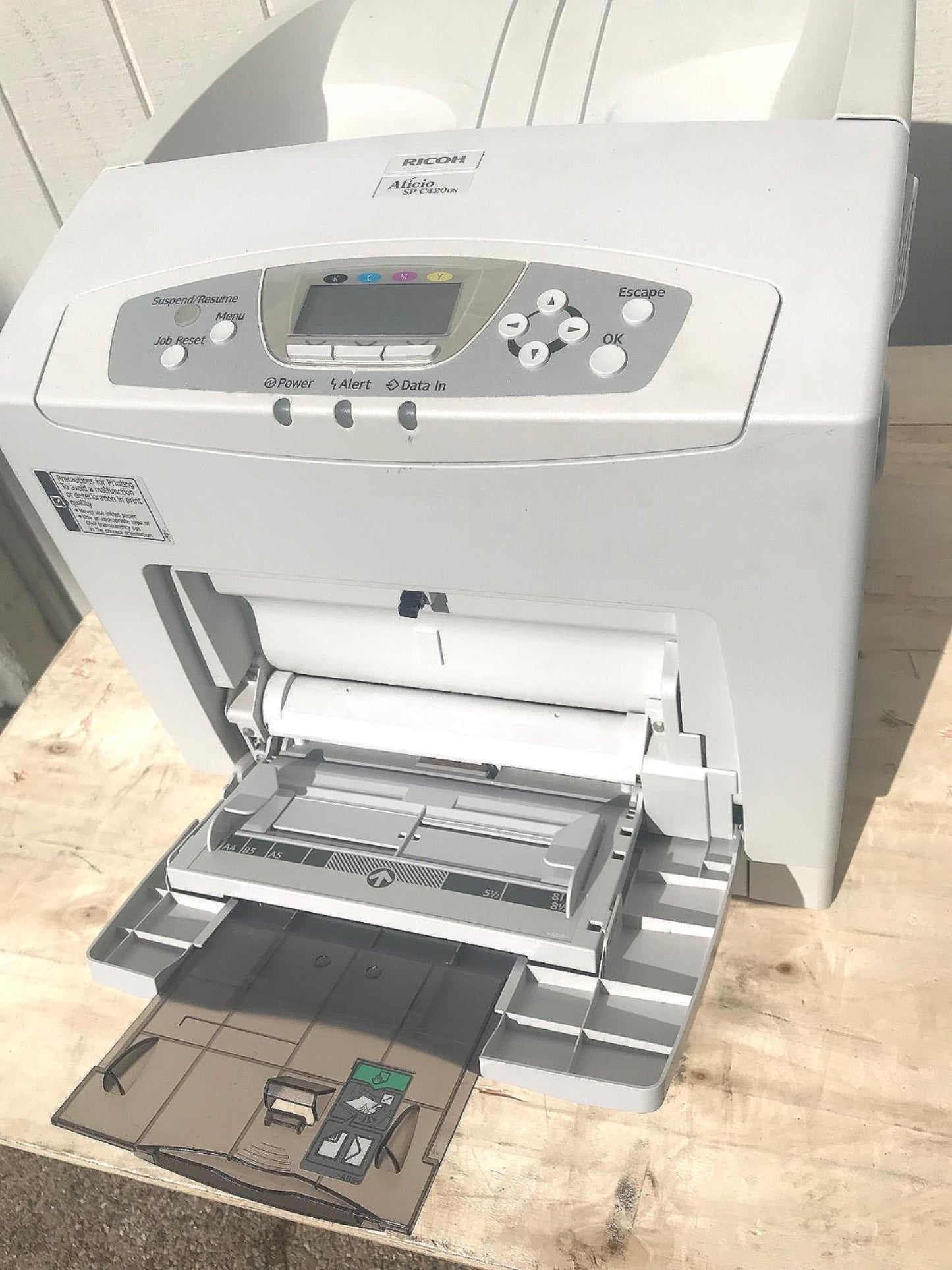 RICOH AFICIO SP C420DN COLOR LASER PRINTER WATCH VIDEO
