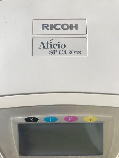 RICOH AFICIO SP C420DN COLOR LASER PRINTER WATCH VIDEO