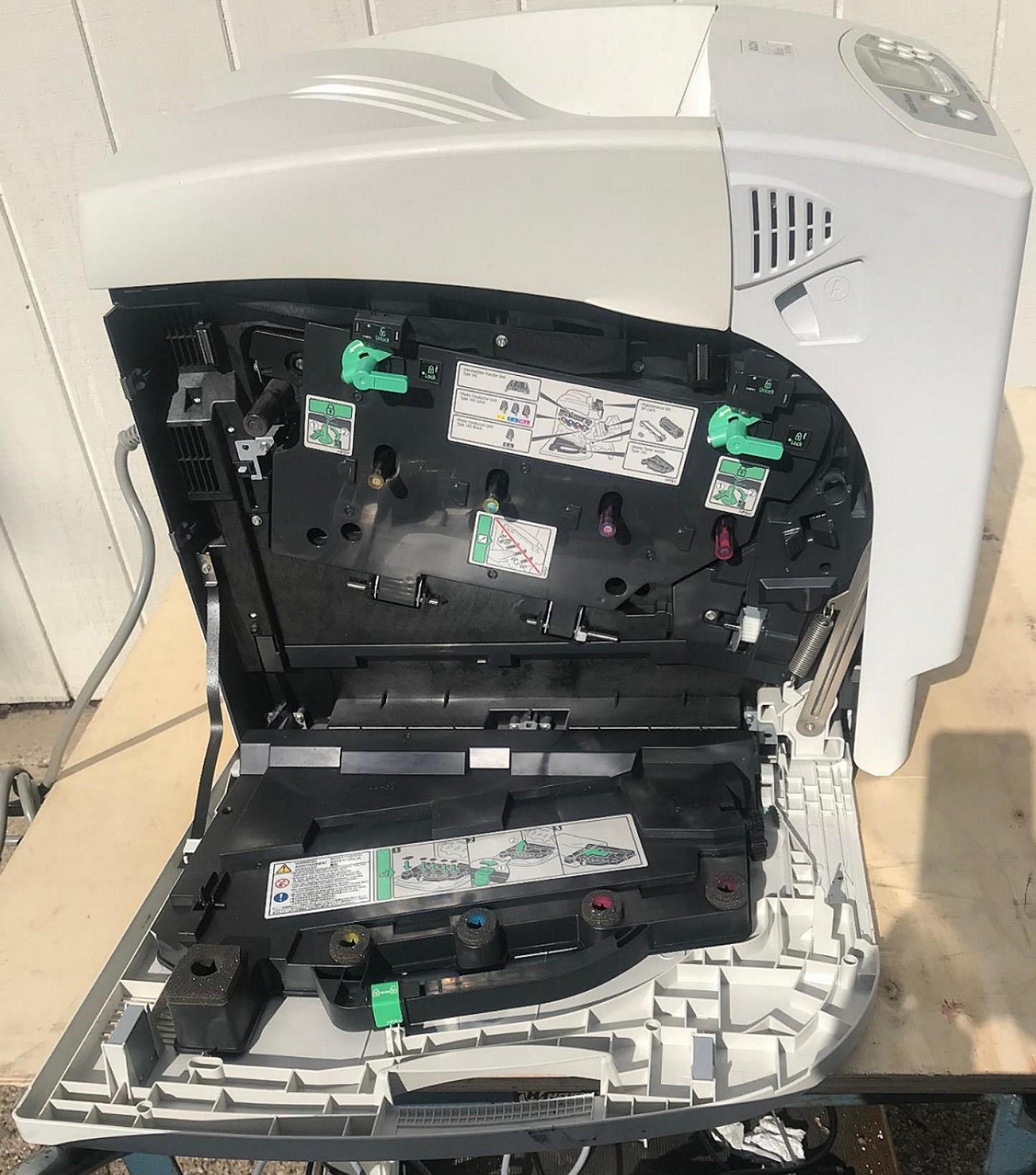 RICOH AFICIO SP C420DN COLOR LASER PRINTER WATCH VIDEO