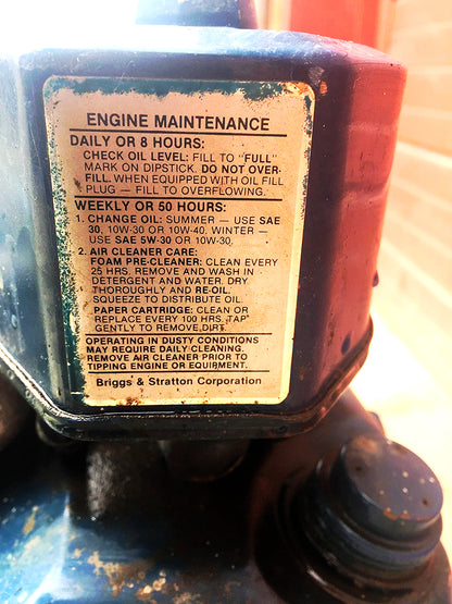 GR GORMAN RUPP 82K38 SELF-PRIMING CENTRIFUGAL PUMP BRIGGS STRATTON ENGINE DRIVEN