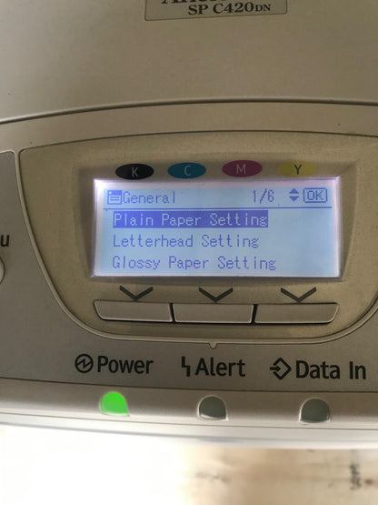 RICOH AFICIO SP C420DN COLOR LASER PRINTER WATCH VIDEO