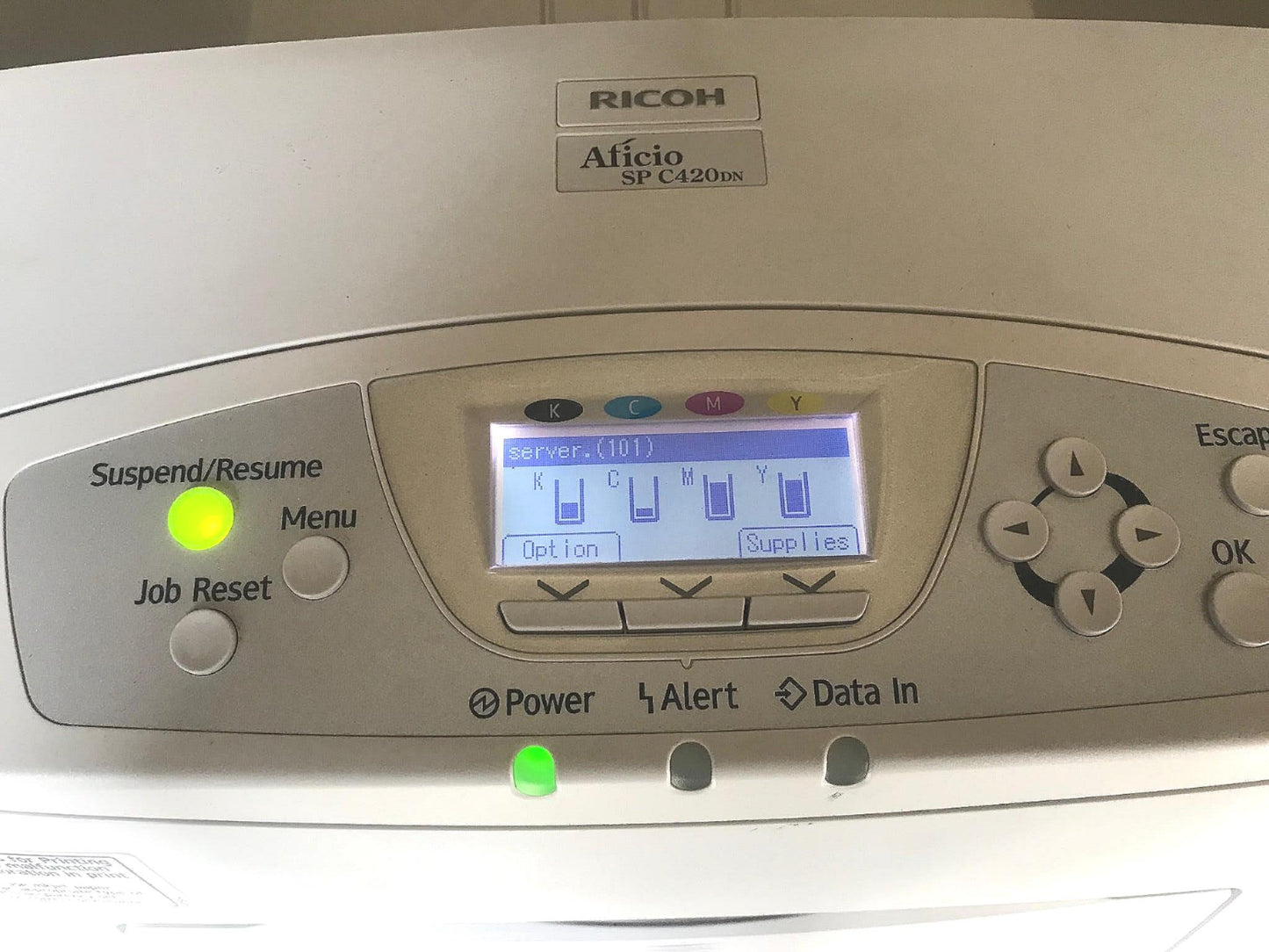 RICOH AFICIO SP C420DN COLOR LASER PRINTER WATCH VIDEO