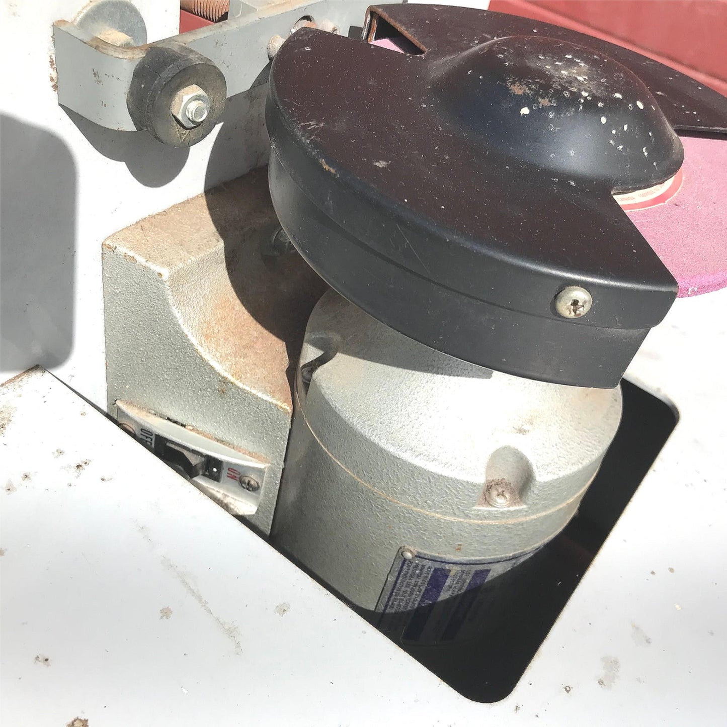 RARE EDGECARE SKATE SHARPENER with SKATE HOLDER 100% WORKS WATCH VIDEO