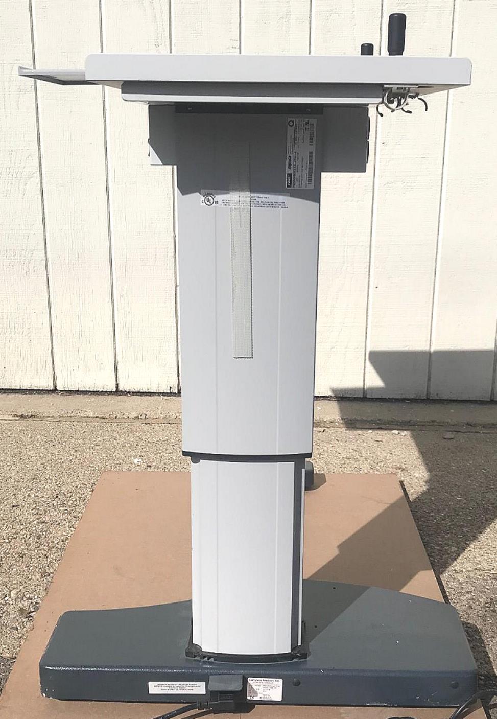 ORIGINAL ZEISS HI-LO ADJUSTABLE POWER TABLE FOR OPTICAL IOL A-SCAN WATCH VIDEO