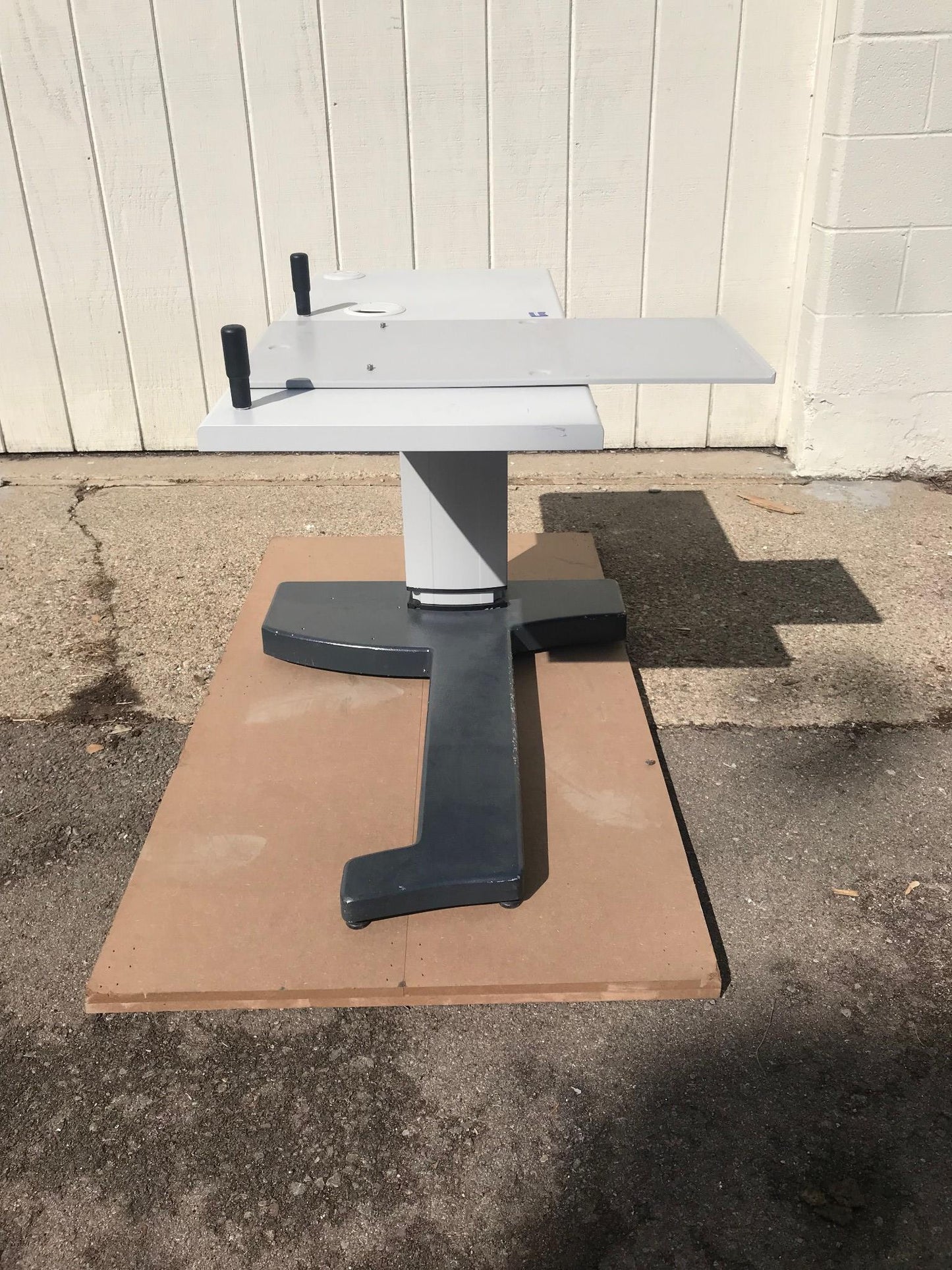 ORIGINAL ZEISS HI-LO ADJUSTABLE POWER TABLE FOR OPTICAL IOL A-SCAN WATCH VIDEO