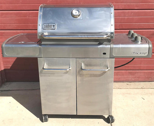 WEBER GENESIS® S-320™ PROPANE GAS GRILL with SIDE BURNER & COVER