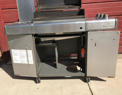 WEBER GENESIS® S-320™ PROPANE GAS GRILL with SIDE BURNER & COVER