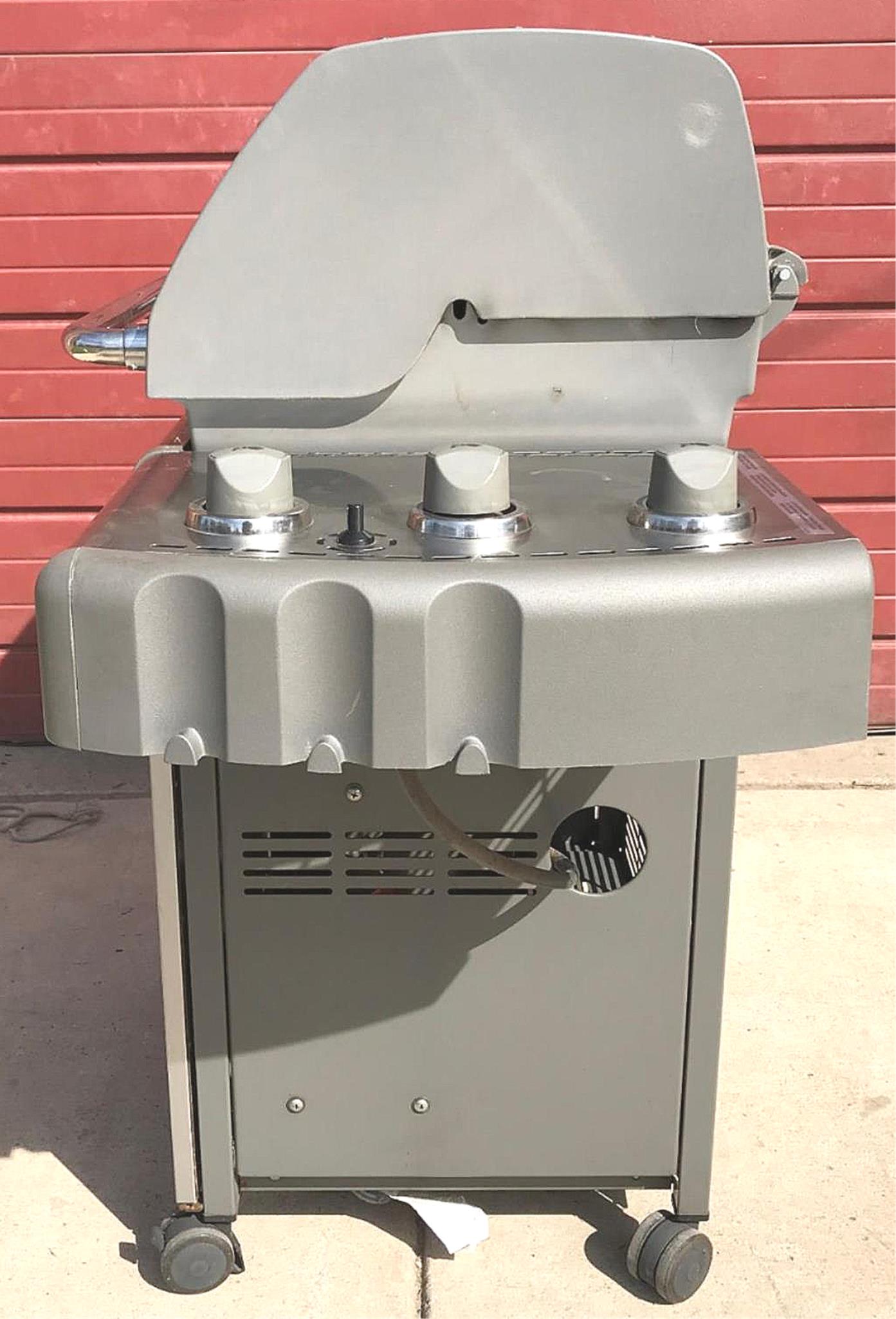 WEBER GENESIS® S-320™ PROPANE GAS GRILL with SIDE BURNER & COVER