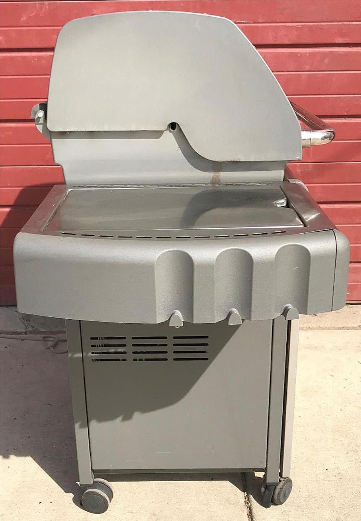 WEBER GENESIS® S-320™ PROPANE GAS GRILL with SIDE BURNER & COVER