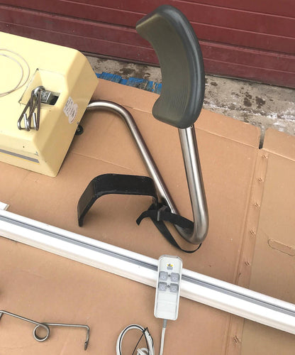 HANDI MOVE SURE HANDS PATIENT CEILING LIFT INCLUDES THE TRACK WATCH VIDEO