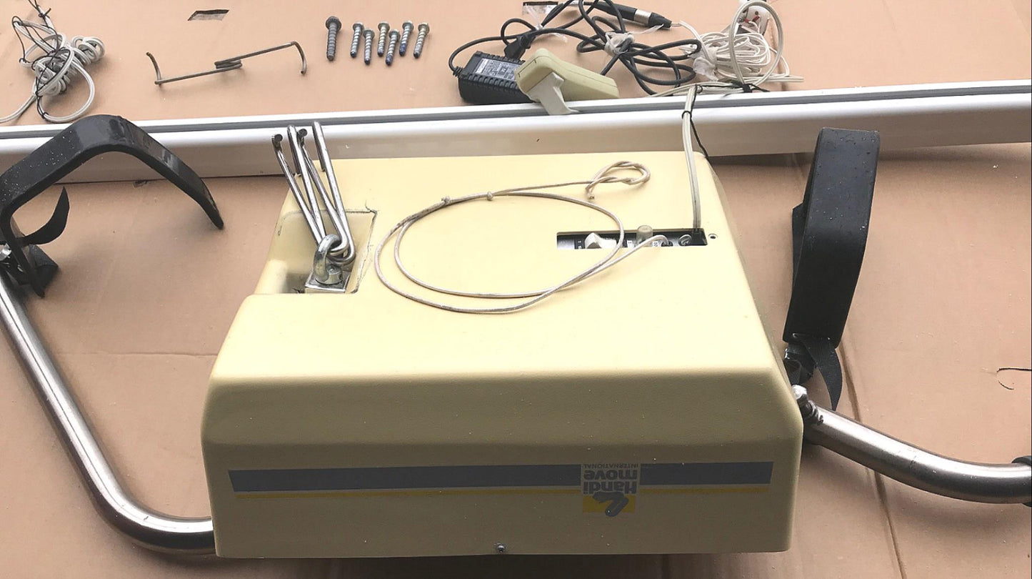 HANDI MOVE SURE HANDS PATIENT CEILING LIFT INCLUDES THE TRACK WATCH VIDEO