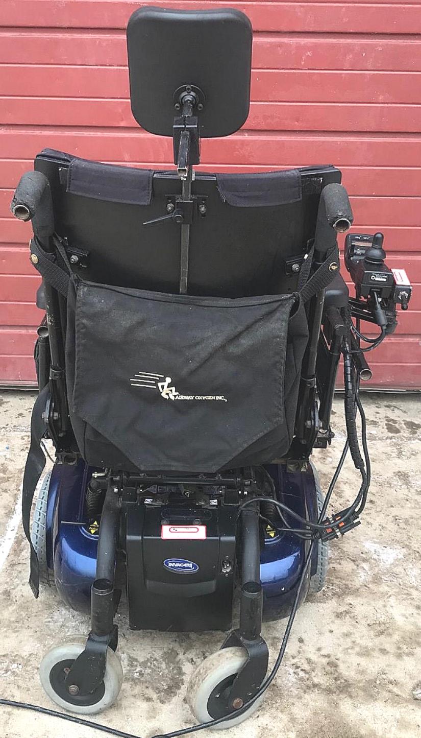 INVACARE PRONTO SURE STEP M71 SUPER TILT WHEELCHAIR CHARGER & BATTERY WATCHVIDEO