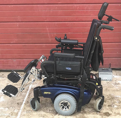 INVACARE PRONTO SURE STEP M71 SUPER TILT WHEELCHAIR CHARGER & BATTERY WATCHVIDEO