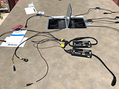 STEELCASE MEDIASCAPE SP106-101 & 5 VIRTUAL PUCKs NEC HDMI E422(L420UT CONFERENCE