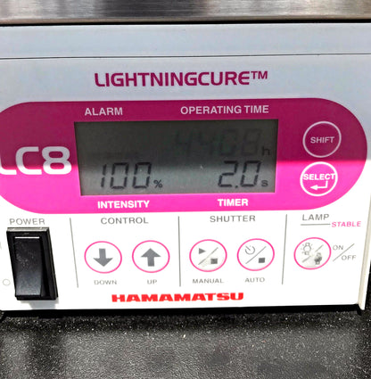 HAMAMATSU LIGHTNINCURE LC8 THERMOFLUOR 384 FLUORESCENCE MICROPLATE READER LENOVO