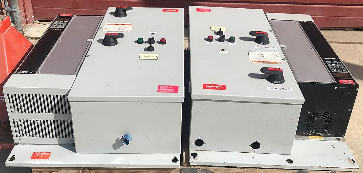 1 Unit of DANFOSS GRAHAM 22KW/ 30 HP VLT 6000 HVAC VLT6032GT4 DRIVE EDS FREESHIP