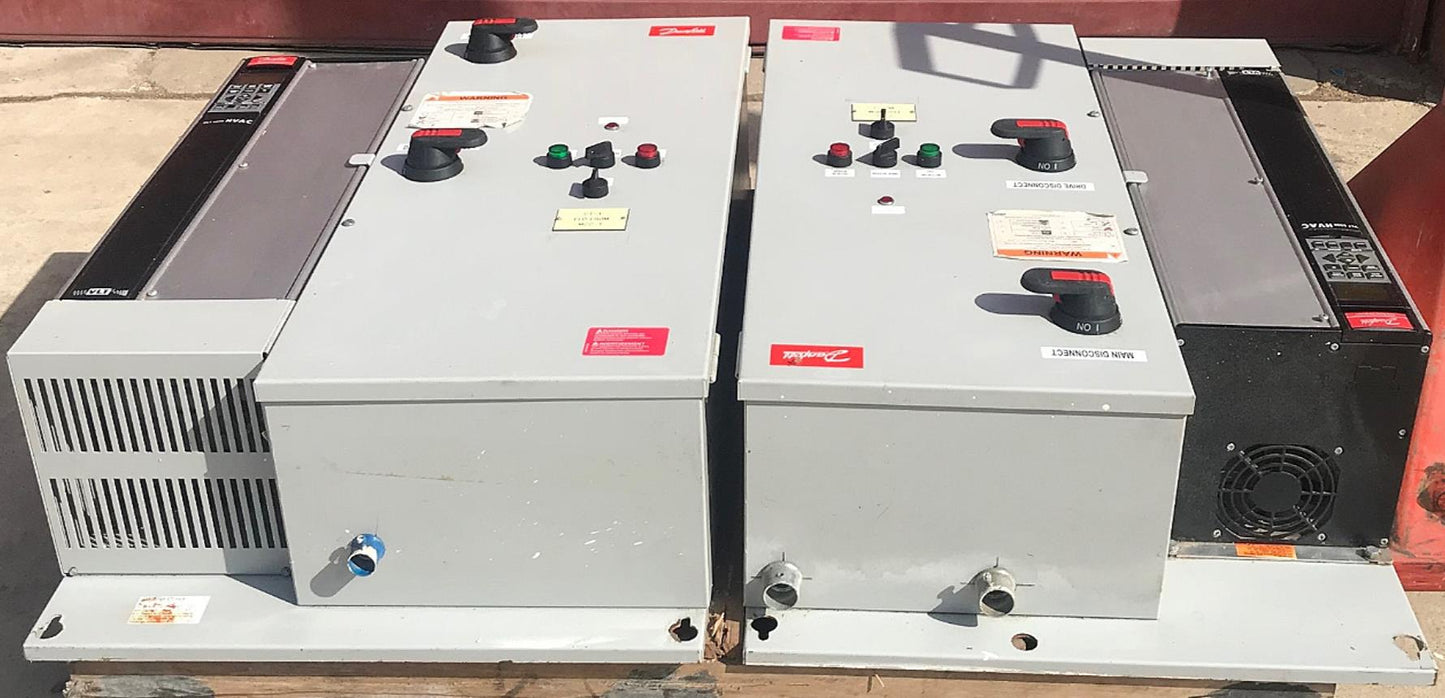 1 Unit of DANFOSS GRAHAM 22KW/ 30 HP VLT 6000 HVAC VLT6032GT4 DRIVE EDS FREESHIP