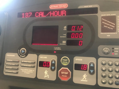 STAR TRAC PRO 7631 HEAVY DUTY TREADMILL with ORIGINAL RUNNING BELT WATCH VIDEO