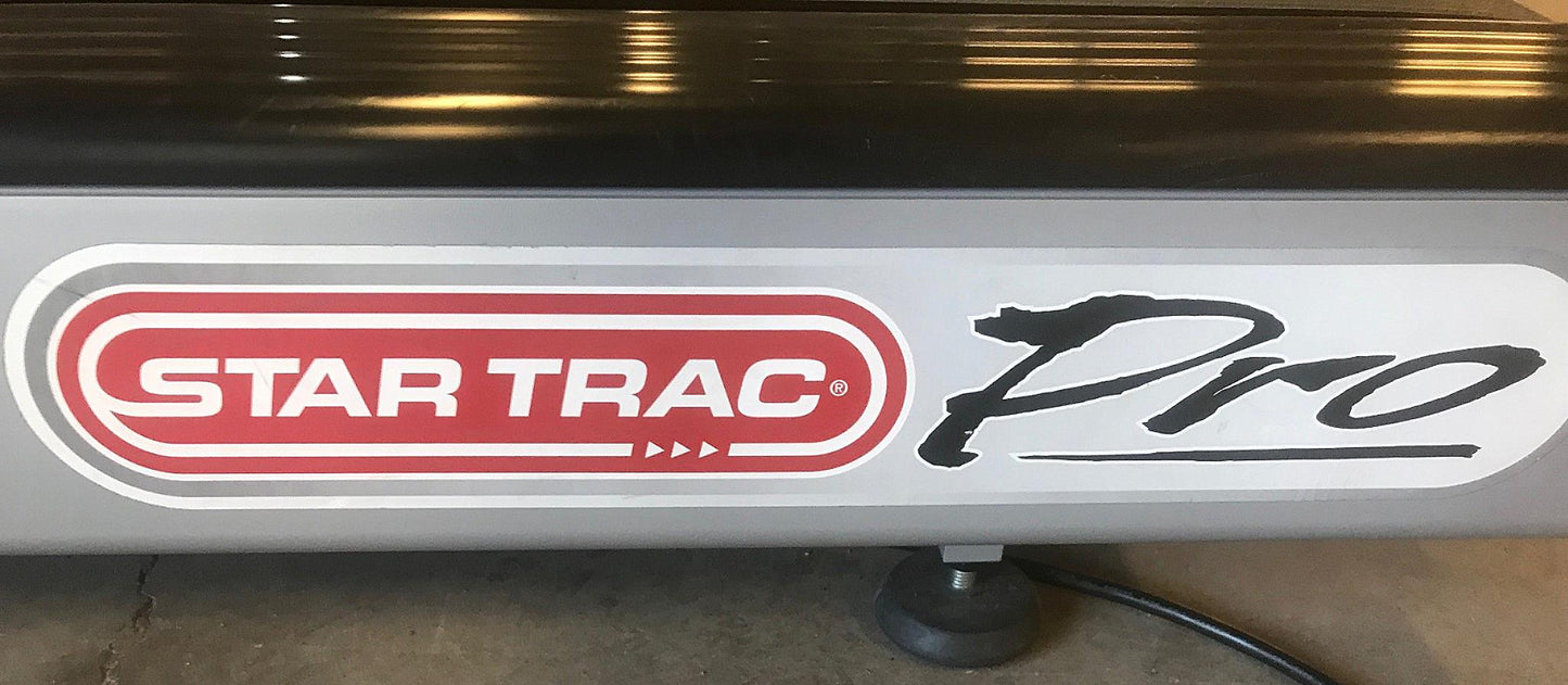 STAR TRAC PRO 7631 HEAVY DUTY TREADMILL with ORIGINAL RUNNING BELT WATCH VIDEO