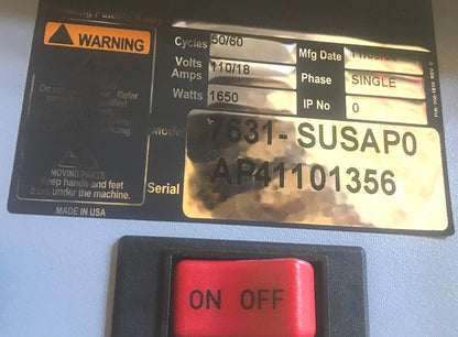 STAR TRAC PRO 7631 HEAVY DUTY TREADMILL with ORIGINAL RUNNING BELT WATCH VIDEO