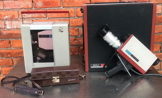 RARE VINTAGE SONY MATIC AV-3650 REEL RECORDER VIDEO CAMERA 100%WORKS WATCH VIDEO