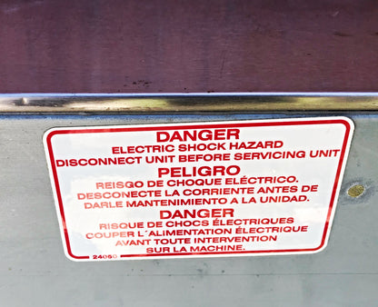 SILVER KING SK-15MAJ REFRIGERATED COMMERCIAL MILK BEVERAGE 3 VALVE DISPENSER