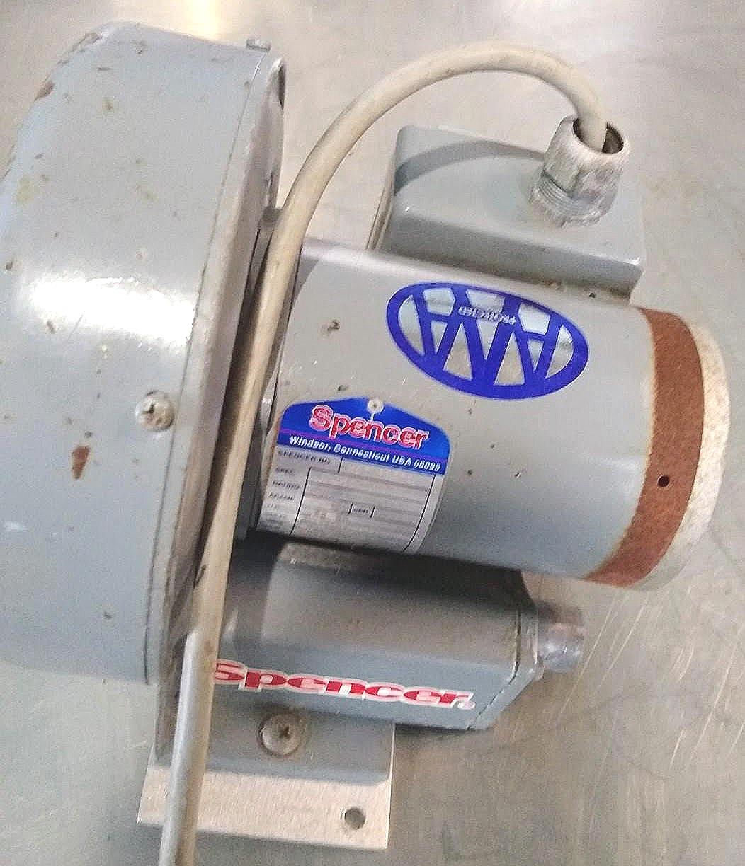 SPENCER VB-001SB-001 VBA90101 VORTEX REGENERATIVE BLOWER 90DayWarranty FREE SHIP