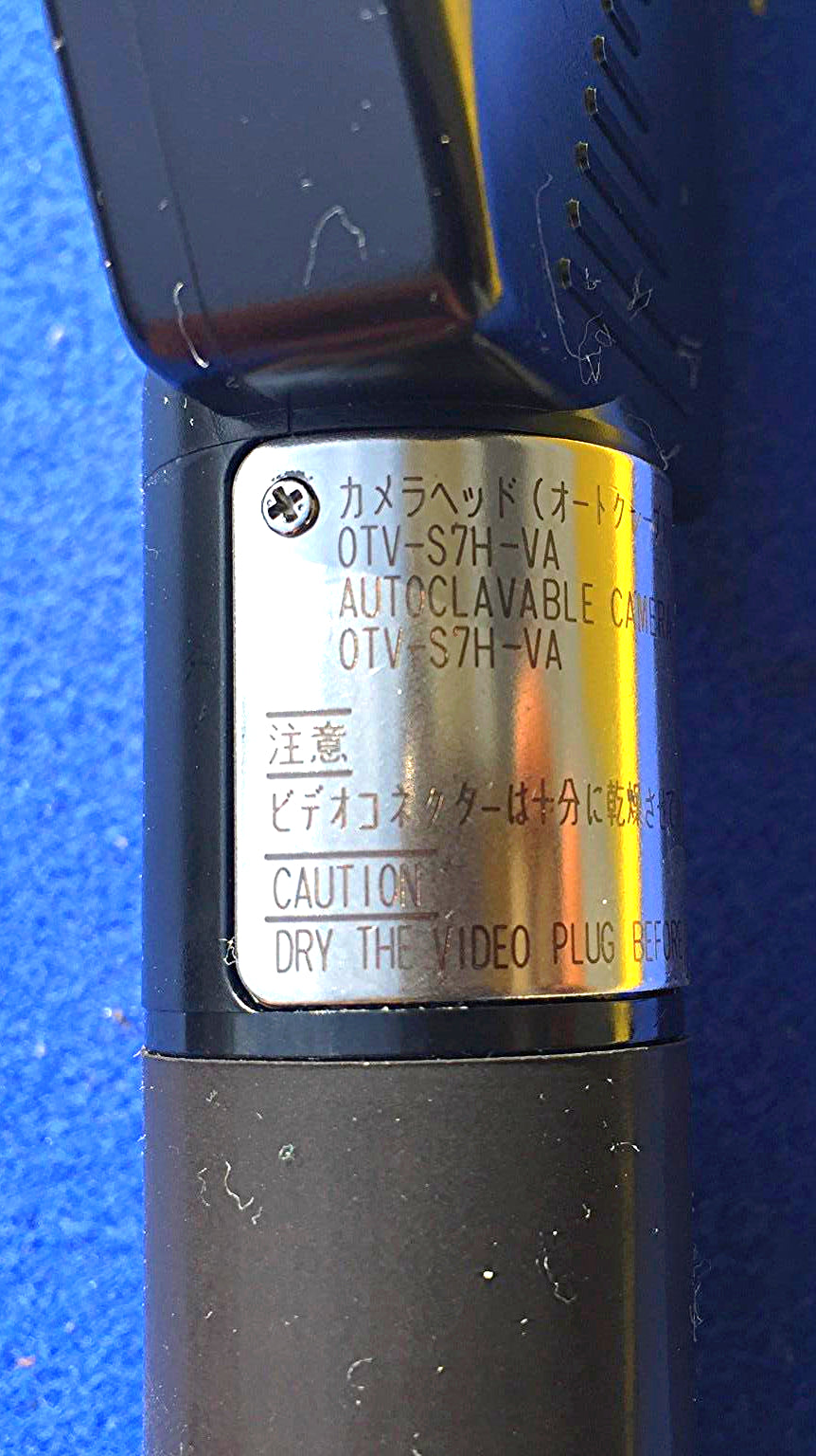 OLYMPUS VISERA OTV-S7H-VA TRUVIEW II AUTOCLAVABLE CAMERA HEAD VIDEOSCOPE FRESHIP