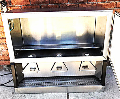 SILVER KING SK-15MAJ REFRIGERATED COMMERCIAL MILK BEVERAGE 3 VALVE DISPENSER